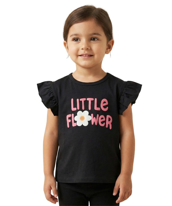 Little Flower T-shirt For Kids