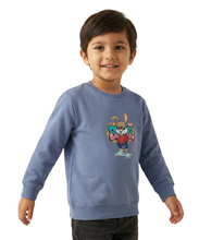 Blue Cool Bunny Sweatshirt for Kids -