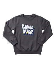 Grey Game Over Sweatshirt for Kids
