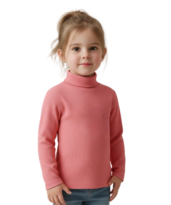 Pink High Neck for Kids