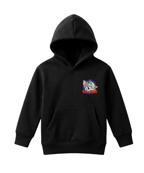 Tom & Jerry Black Hoodie for Kids