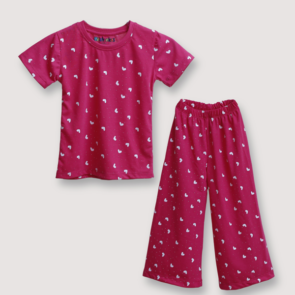 Girls Jersey 2-Piece Suit