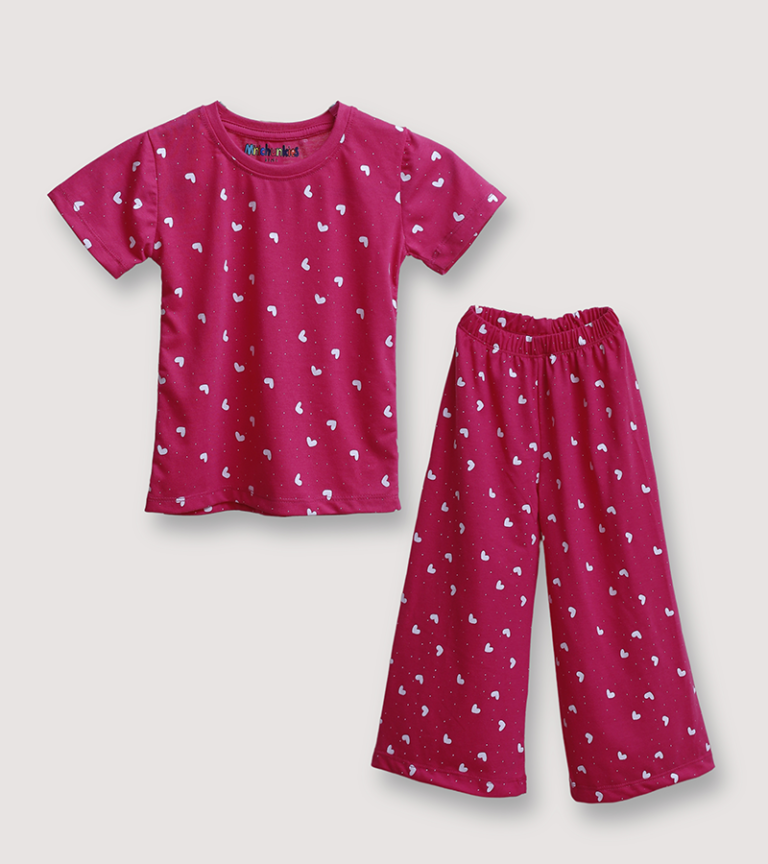 Girls Jersey 2-Piece Suit