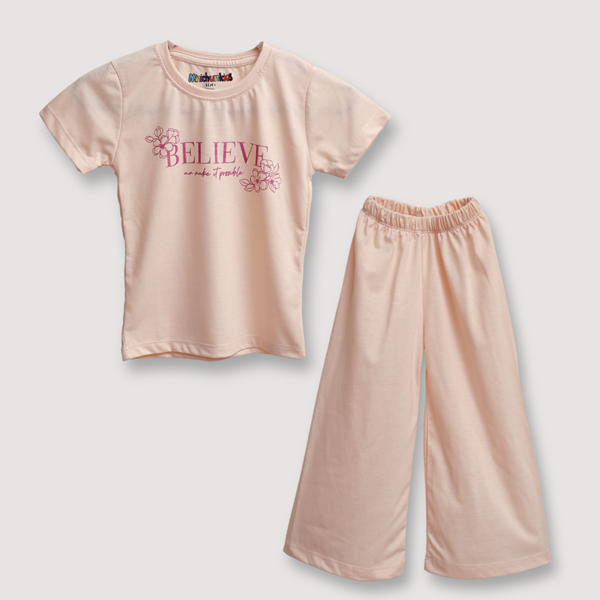 Girls Jersey Suit Believe 2-Piece