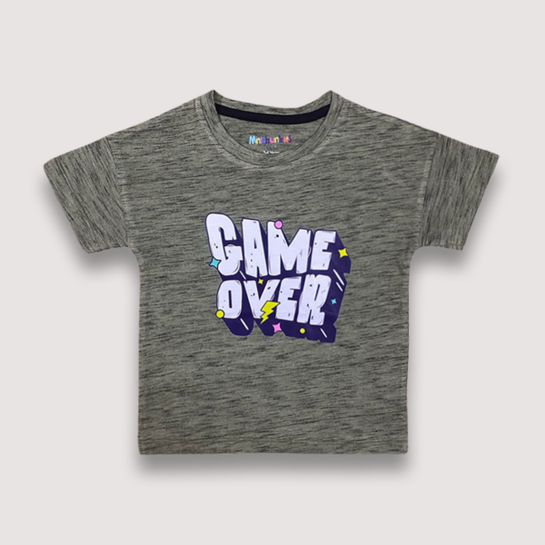 Boys Jersey T-Shirt Game Over