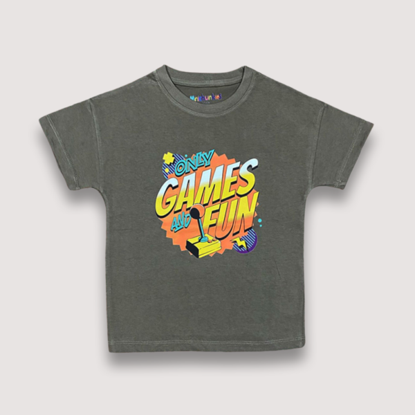 Boys Jersey T-Shirt Games and Fun
