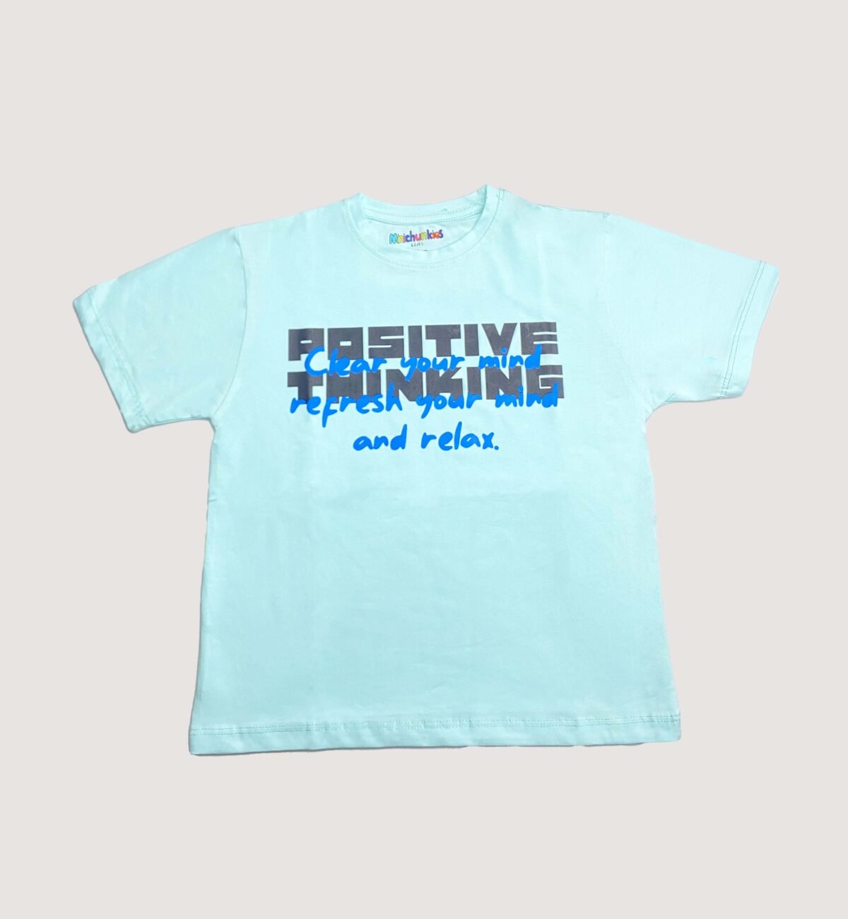 Boys Jersey T-Shirt Positive Thinking