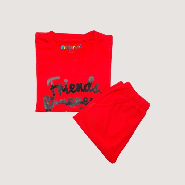 Boys Jersey Friends Forever 2-Piece Suit