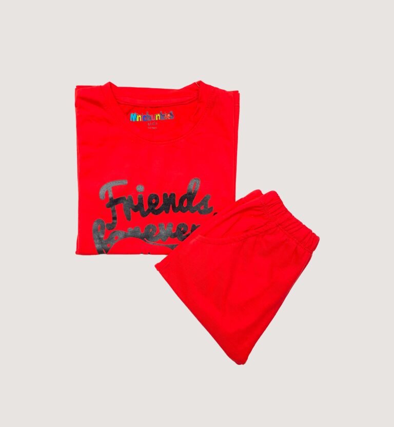 Boys Jersey Friends Forever 2-Piece Suit