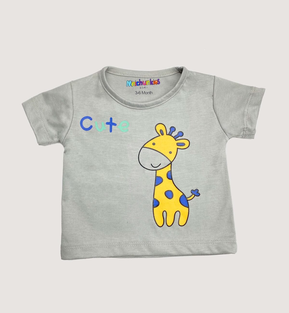 Infant Boys Cute Giraffe 2-Piece Suit