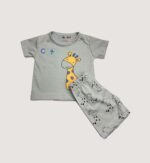 Infant Boys Cute Giraffe 2-Piece Suit