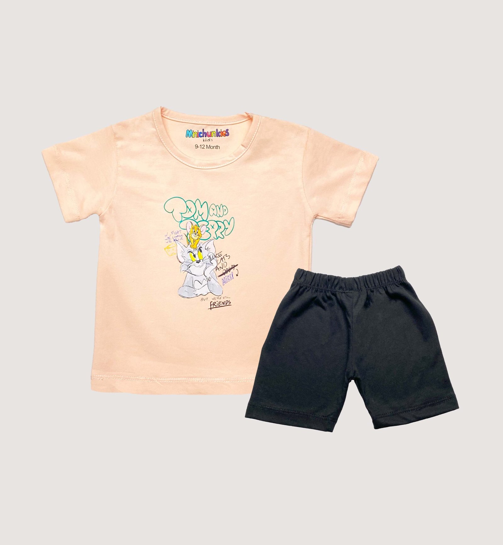 Infant Boys Tom and Jerry 2-Piece Suit