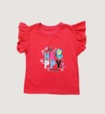 Girls Jersey T-Shirt Be Happy Everyday