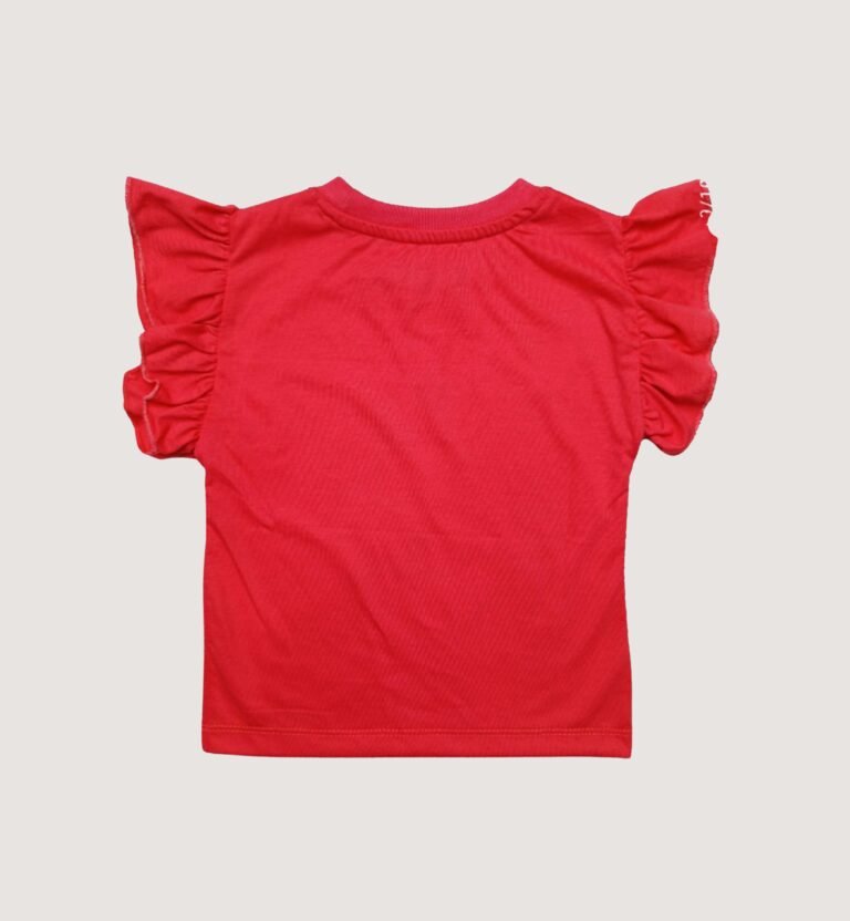 Girls Jersey T-Shirt Be Happy Everyday