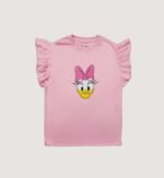 Girls Jersey T-Shirt Be Happy Everyday