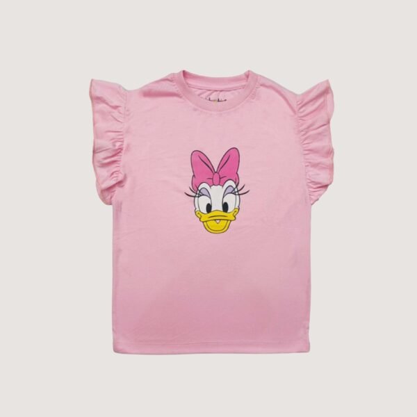 Girls Jersey T-Shirt Be Happy Everyday