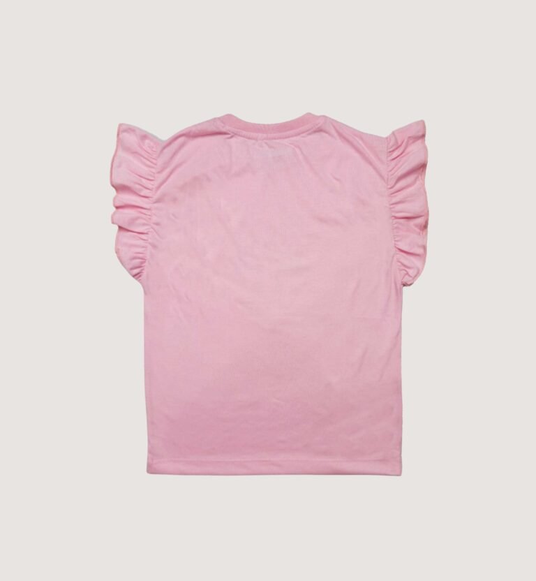 Girls Jersey T-Shirt Be Happy Everyday