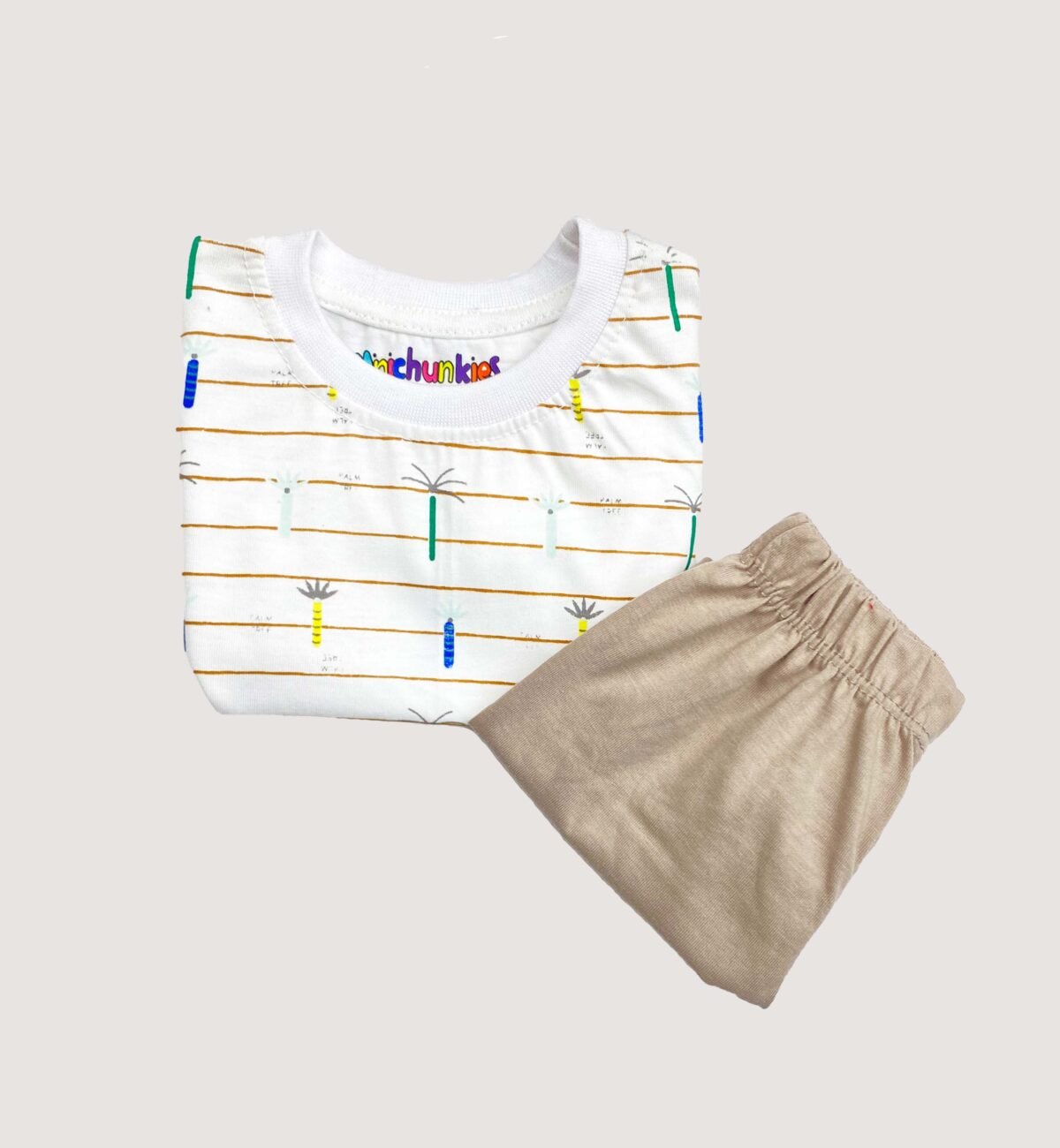 Infant Boys Palm Tree 2-Piece Suit - Image 2