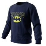 Navy Blue Batman Sweatshirt for Kids