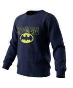 Navy Blue Batman Sweatshirt for Kids