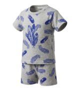Gray Feathers 2-Piece Suit for Infant - Image 6