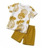 Tropical Leaf 2-Piece Suit for Infant - Image 2