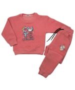 Pink Cute Unicorn Sweatshirt With Trouser for Kids