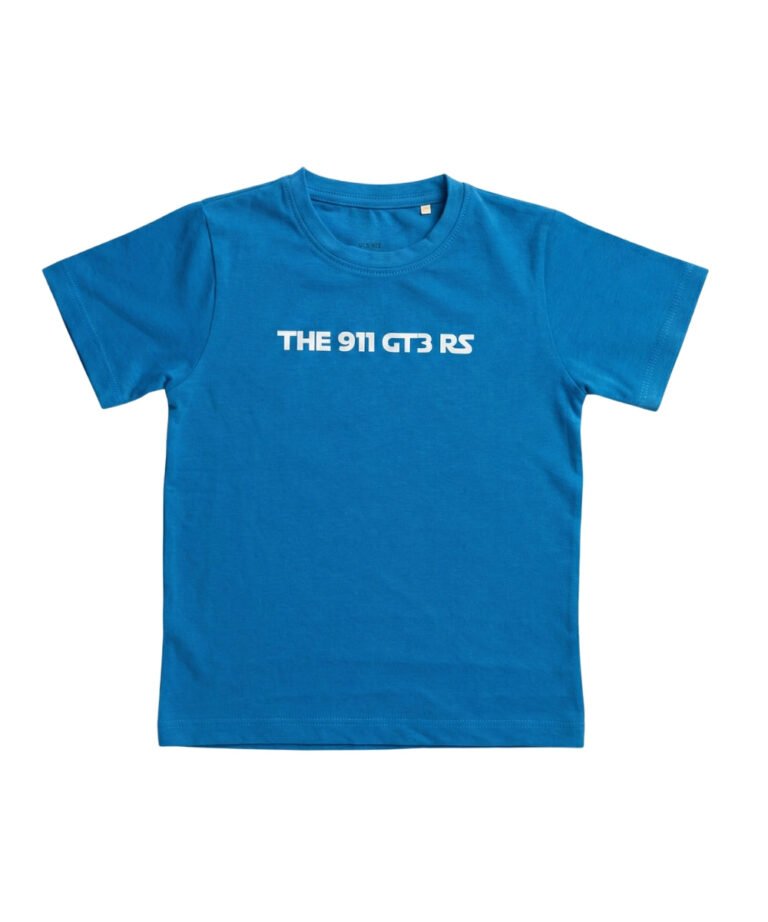 The 911 GT3 RS Blue T-shirt For Kids 01