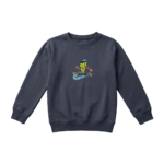 Navy Blue Just Do It Sweatshirt for Kids