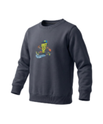 Navy Blue Just Do It Sweatshirt for Kids - Image 2