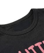 Little Flower Drop Shoulder T-shirt For Kids - Image 4