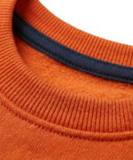 Orange Peanut  Sweatshirt With Trouser for Kids - Image 6
