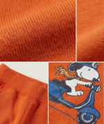 Orange Peanut  Sweatshirt With Trouser for Kids - Image 8
