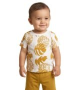 Tropical Leaf 2-Piece Suit for Infant - Image 7