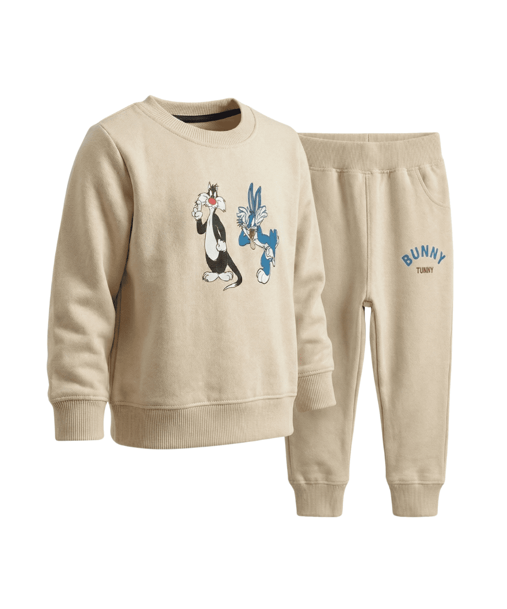 34_653966e9-e0b3-4bb5-88a4-b912442b8d16 Bunny Tunny Sweatshirt With Trouser for Kids - Image 1