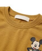 Mustard Mickey Mouse 2-Piece Suit for Infant - Image 5