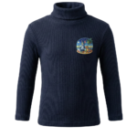 Navy Blue High Neck for Kids