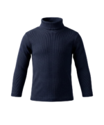 Navy Blue High Neck for Kids - Image 5