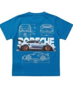 The 911 GT3 RS Blue T-shirt For Kids 02