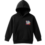 Tom & Jerry Black Hoodie for Kids