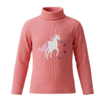 Pink High Neck for Kids