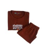 Brown Infant Boys Hakuna Matata 2-Piece Suit - Image 2