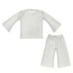 White Girls Jersey Moon Light 2-Piece Suit