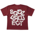 Maroon SQQZ Project Tshirt For Kids
