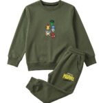 Marvel Sweatshirt With Trouser for Kids