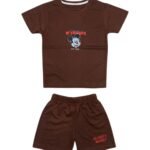 Brown Mickey Mouse 2-Piece Suit for Infant