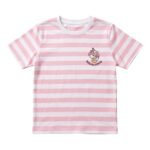 Pink Unicorn Stripe T-shirt For Kids