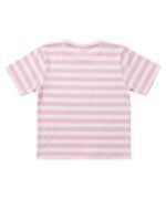 Pink Unicorn Stripe T-shirt For Kids - Image 2
