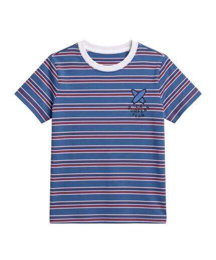 Surfer's Team Stripe T-shirt For Kids