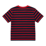 Black Red Bold Stripe T-shirt For Kids - Image 2